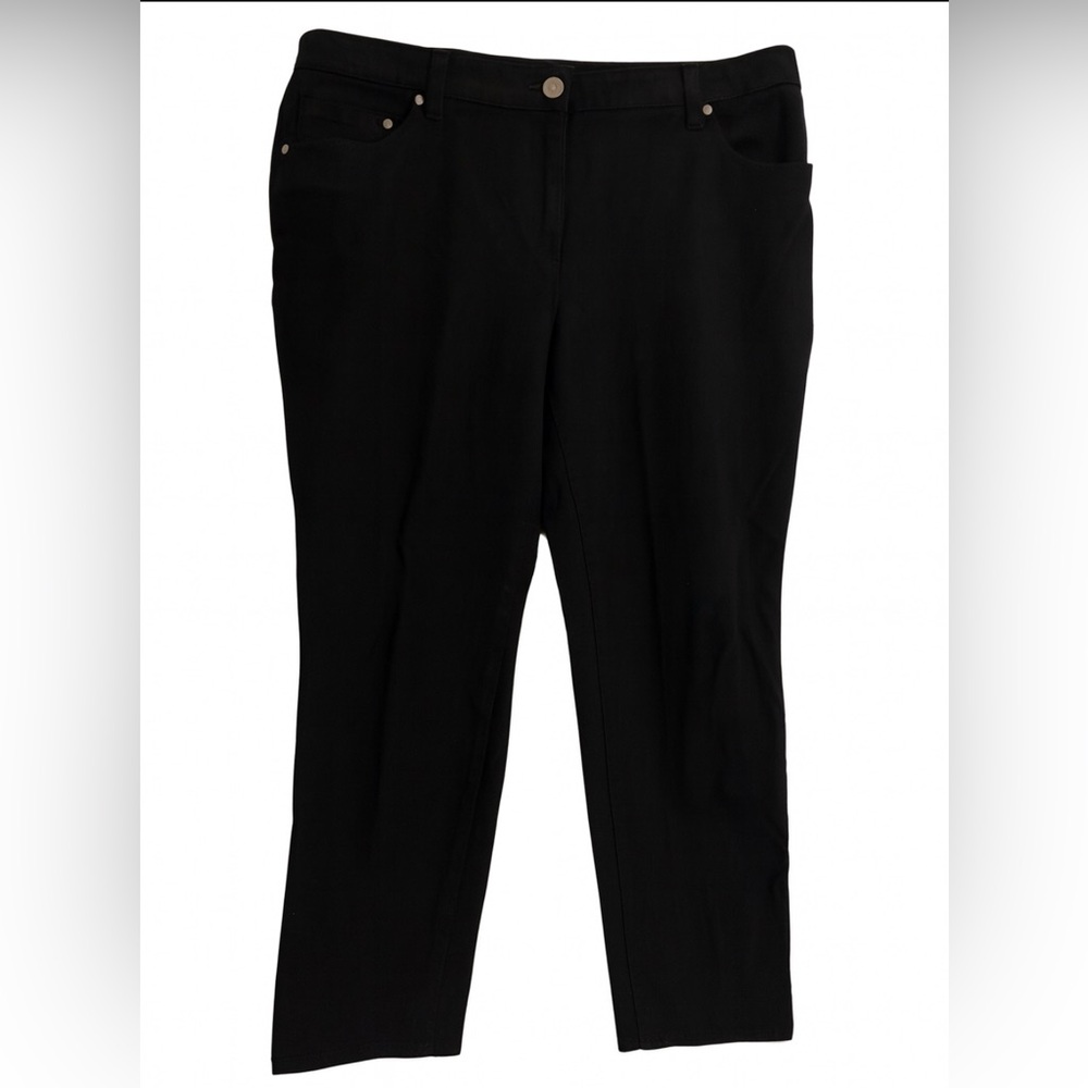 Chico’s Black 5-Pocket Jeans Size 2 (12/14 Equivalent)